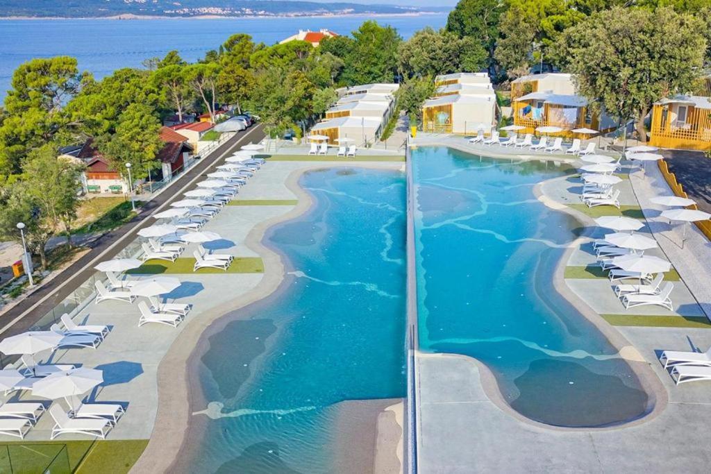 Sea House Shade, Pool & Jacuzzi - Privilege Point Camping & Villas Selce Dış mekan fotoğraf